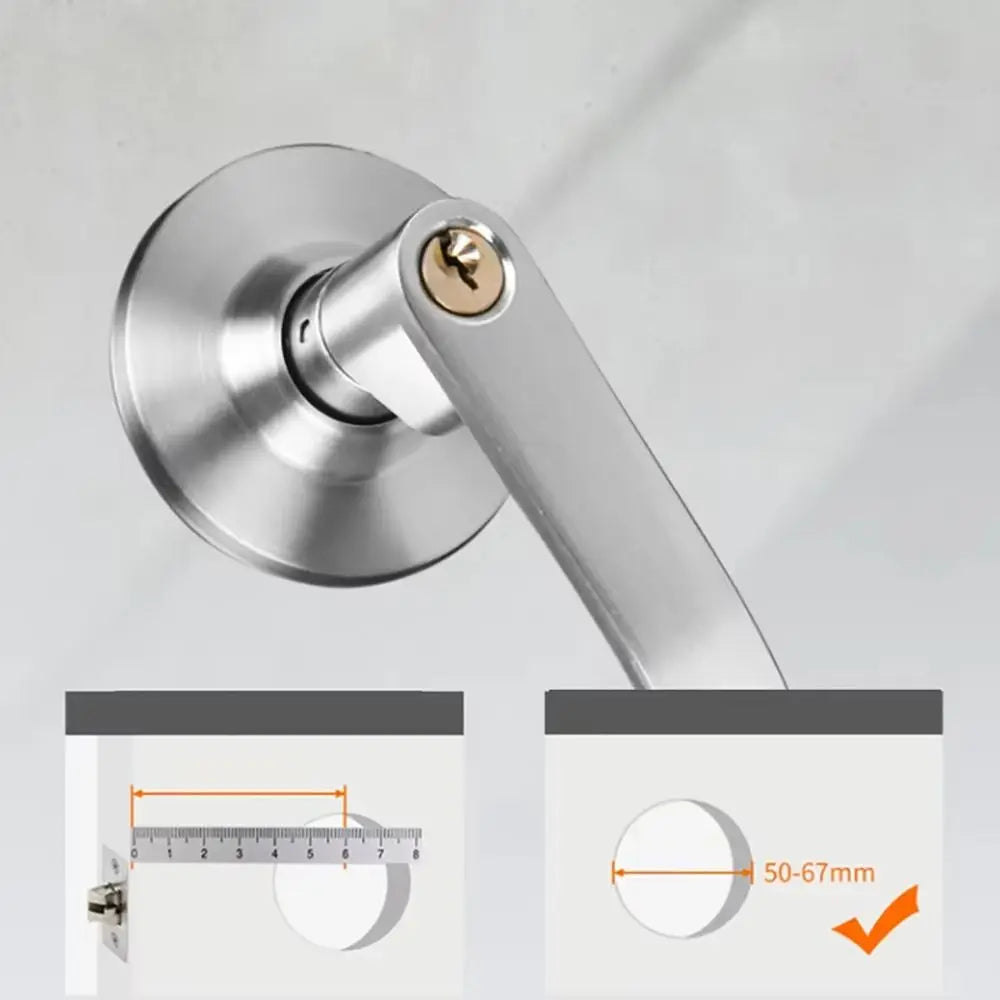 Aluminum Alloy Entry Door Knob Lock with Keys