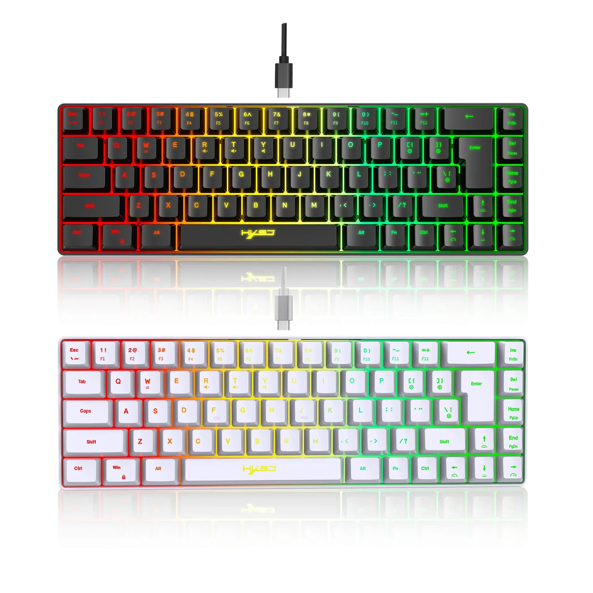 RGB Gaming Tastatur mit Membran-Schalter
