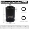 Heavy-Duty Square Drive Impact Socket Adapter Set