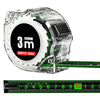 5m Fluorescent Steel Tape Measure with Self-Locking Mechanism