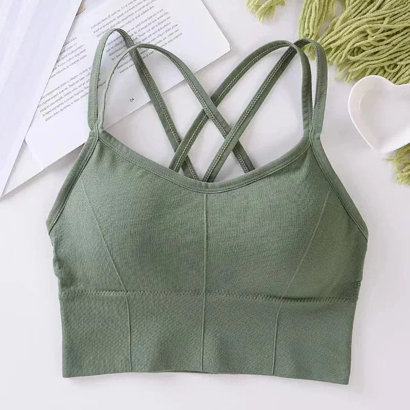 Nahtloser Cross-Back Sport-BH