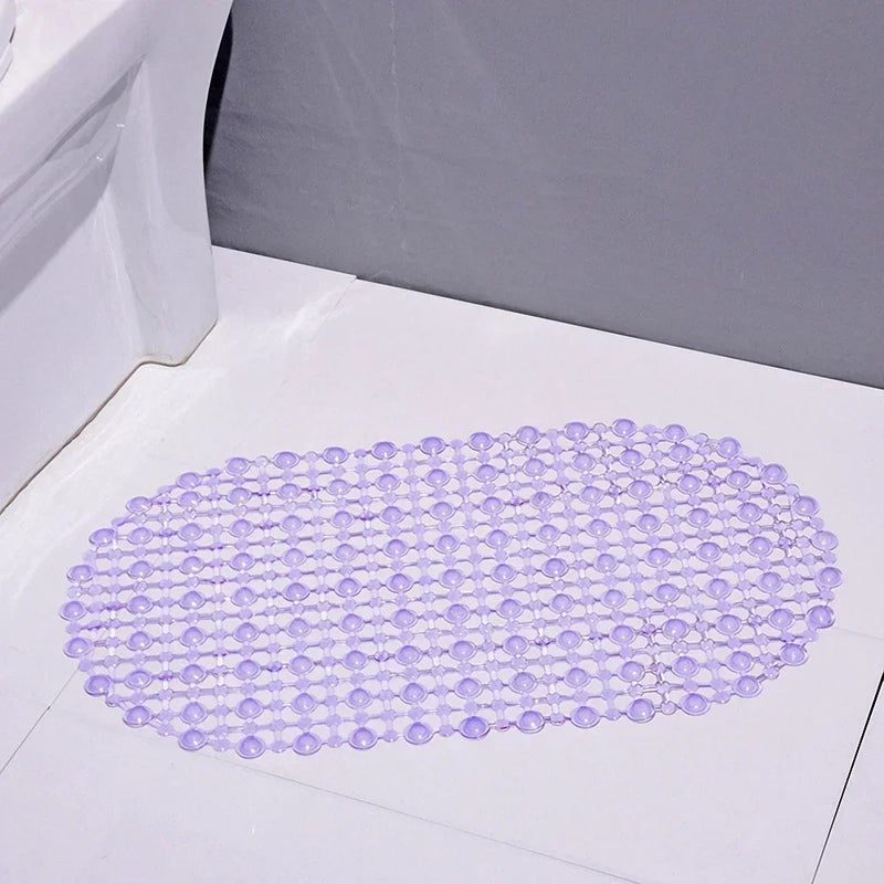 Non-Slip PVC Bath Mat with Suction Cups