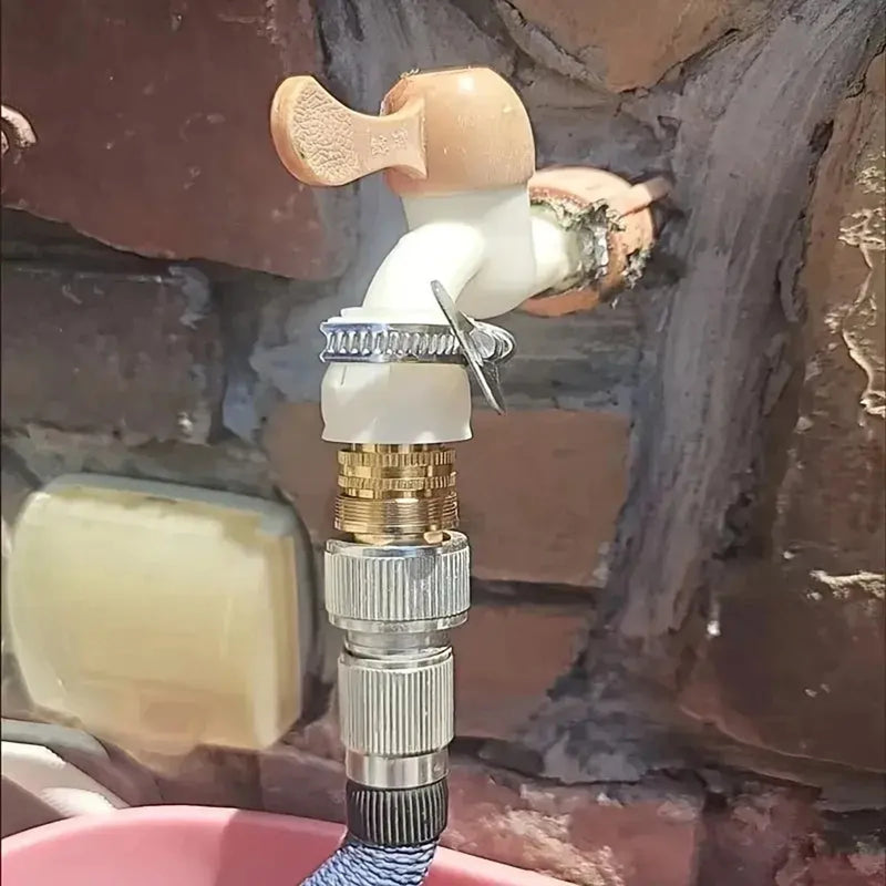 Multi-Outlet Faucet Connector