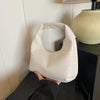 Soft PU Leather Hobo Bag with Top Handle