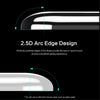 Diagram illustrating the 2.5D Arc Edge Design of a skate for e-sports touch and smooth gliding.