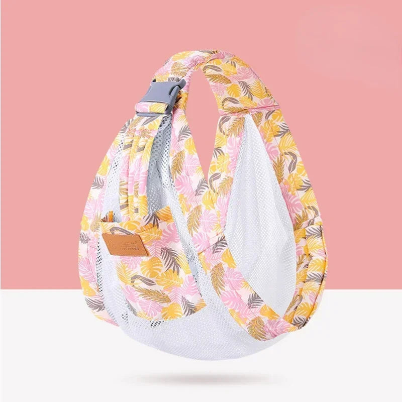 Breathable Mesh Baby Wrap Carrier and Nursing Cover