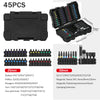 45-Piece Drill and Screwdriver Bit Set with Storage Case