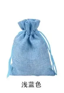 Natural Jute Gift Bags with Drawstring (5 Sizes)