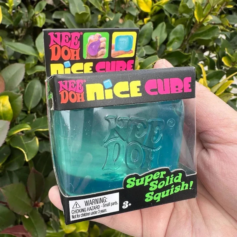 Cube anti-stress à montée lente pour stimulations sensorielles