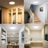 Rechargeable Motion-Sensor Ceiling Light with Remote Control