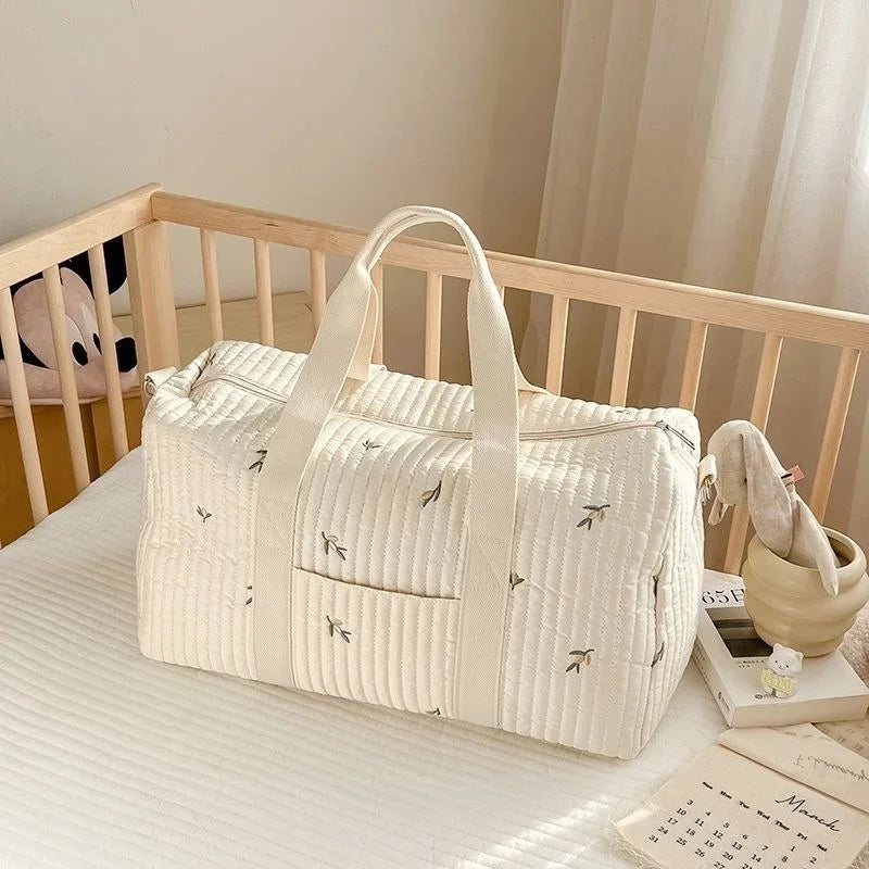 Large Capacity Diaper Bag with Adjustable Strap