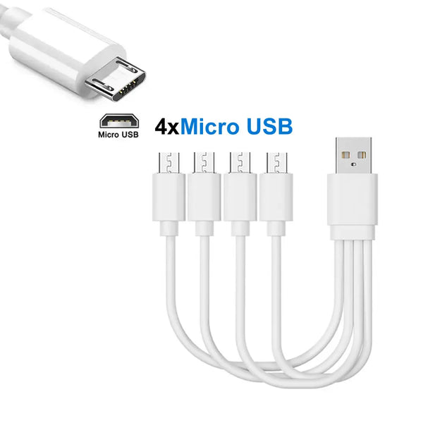 4-in-1 Multi-Charging Cable (20cm)