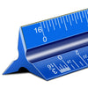 Professional 12-Inch Aluminum Architectural & Engineer Scale Ruler