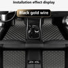 Universal All-Weather 4-Piece PU Leather Car Floor Mats