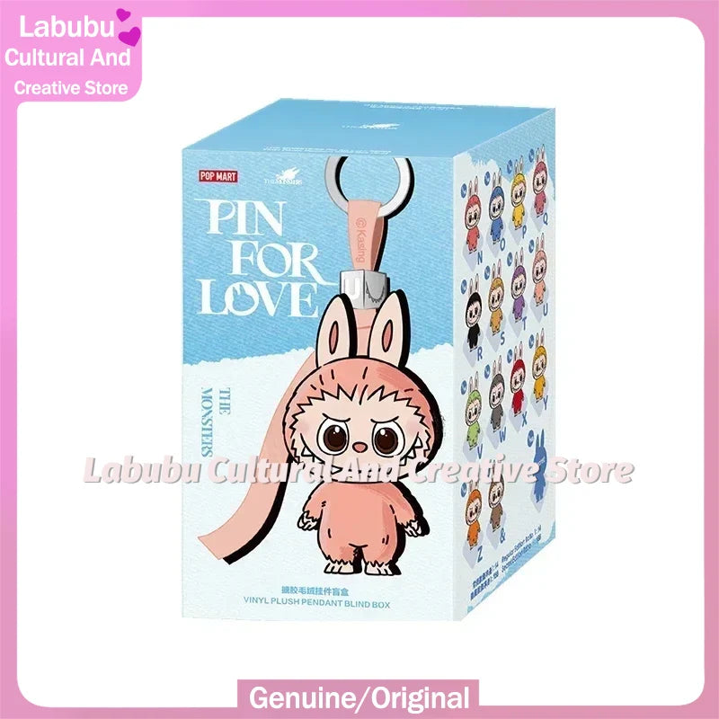 Labubu The Monsters Vinyl Face Plush Doll Pendant Keychain