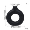 Donut-Shaped Decorative Plastic Vase for Home & Office