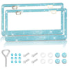 Crystal Rhinestone License Plate Frame for Cars