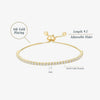 Classic Tennis Bracelet with Cubic Zirconia