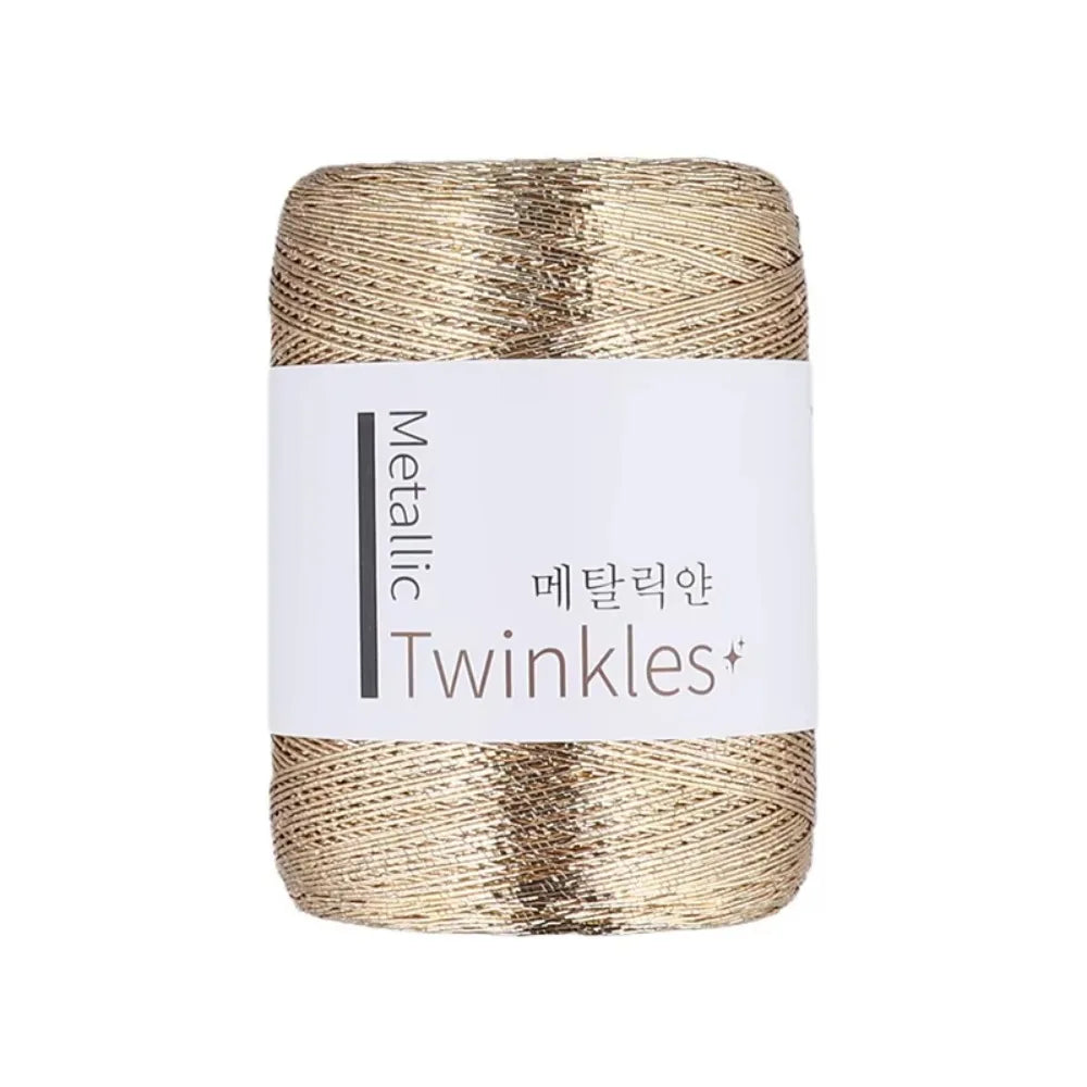 Metallic Sparkle Yarn for Knitting and Crochet