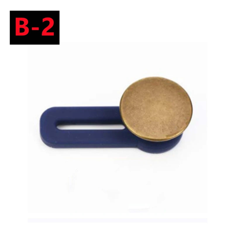 Metal Waistband Extender Buttons for Jeans and Pants