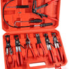 Long Reach Hose Clamp Pliers Set for Fuel, Oil, Water, and Radiator Hoses