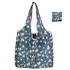 Foldable Reusable Shopping Tote with Animal Print Design