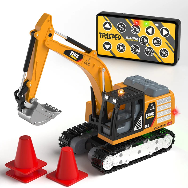 Mini RC Construction Vehicle Set