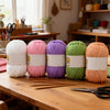Soft Chenille Yarn for Crocheting and Knitting