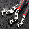 Self-Locking Adjustable Wrench with Quick-Release Mechanism