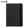 Vintage PU Travel Passport Holder with RFID Protection
