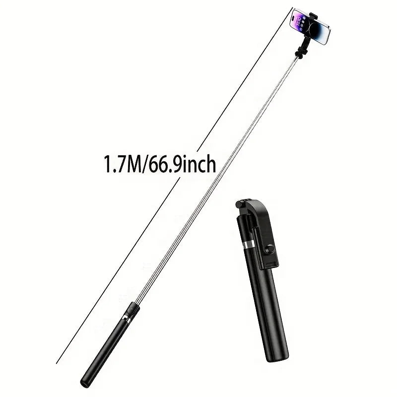 68-Inch Extendable Selfie Stick Tripod with Wireless Remote