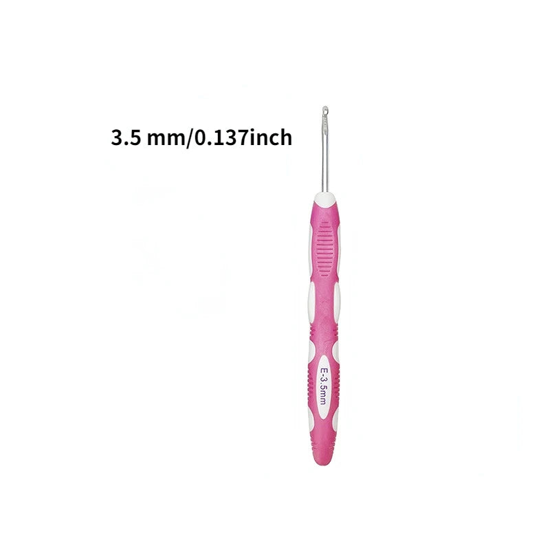 Ergonomic Crochet Hook Set with Knitting Needles