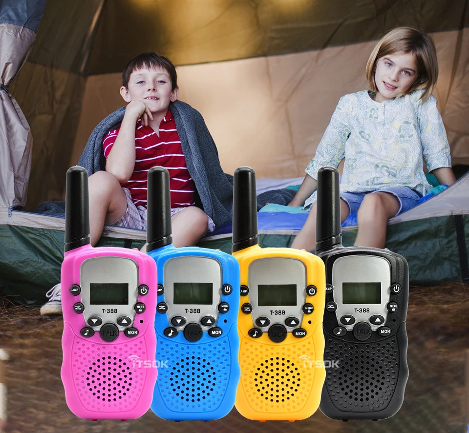 Kids Walkie Talkies with Long-Range Communication and 22 Channels