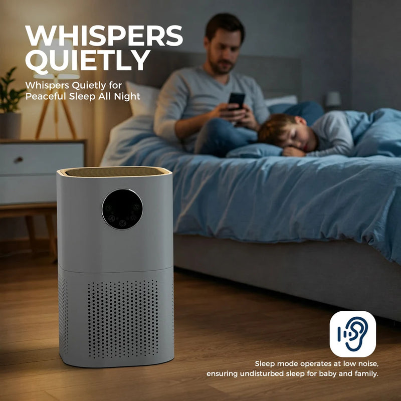 H13 True HEPA Air Purifier for Allergies & Pet Dander