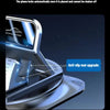 A silver anti-slip mat upgrade phone mount is shown with an upgrade feature for a larger base.