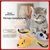 Juguete de Ratón Automático para Gatos con Sonido