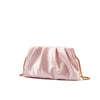 Elegant Chain Shoulder Bag with Crystal Accents