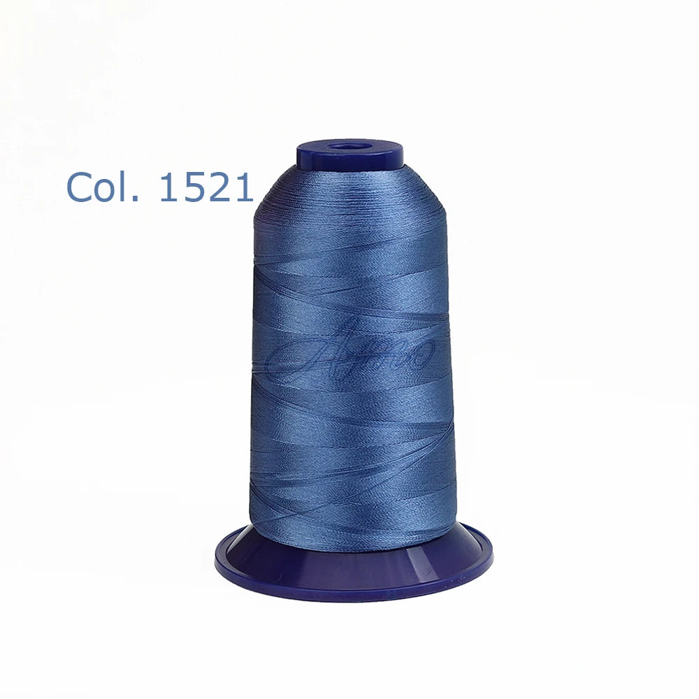 High-Tenacity Polyester Embroidery Thread (120D/2, 40wt) for Home & Industrial Machines