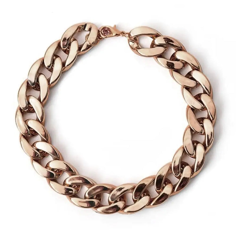 Collar de Cadena Ajustable para Mascotas