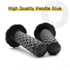 High quality handle glue product showing black motorcycle handlebar grips for dirt bikes