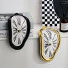 Surreal Melting Wall Clock - Dali Inspired Decorative Timepiece