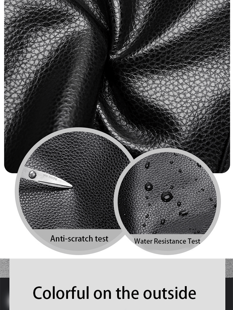 Retro PU Leather Weekender Duffel Bag with Adjustable Shoulder Strap