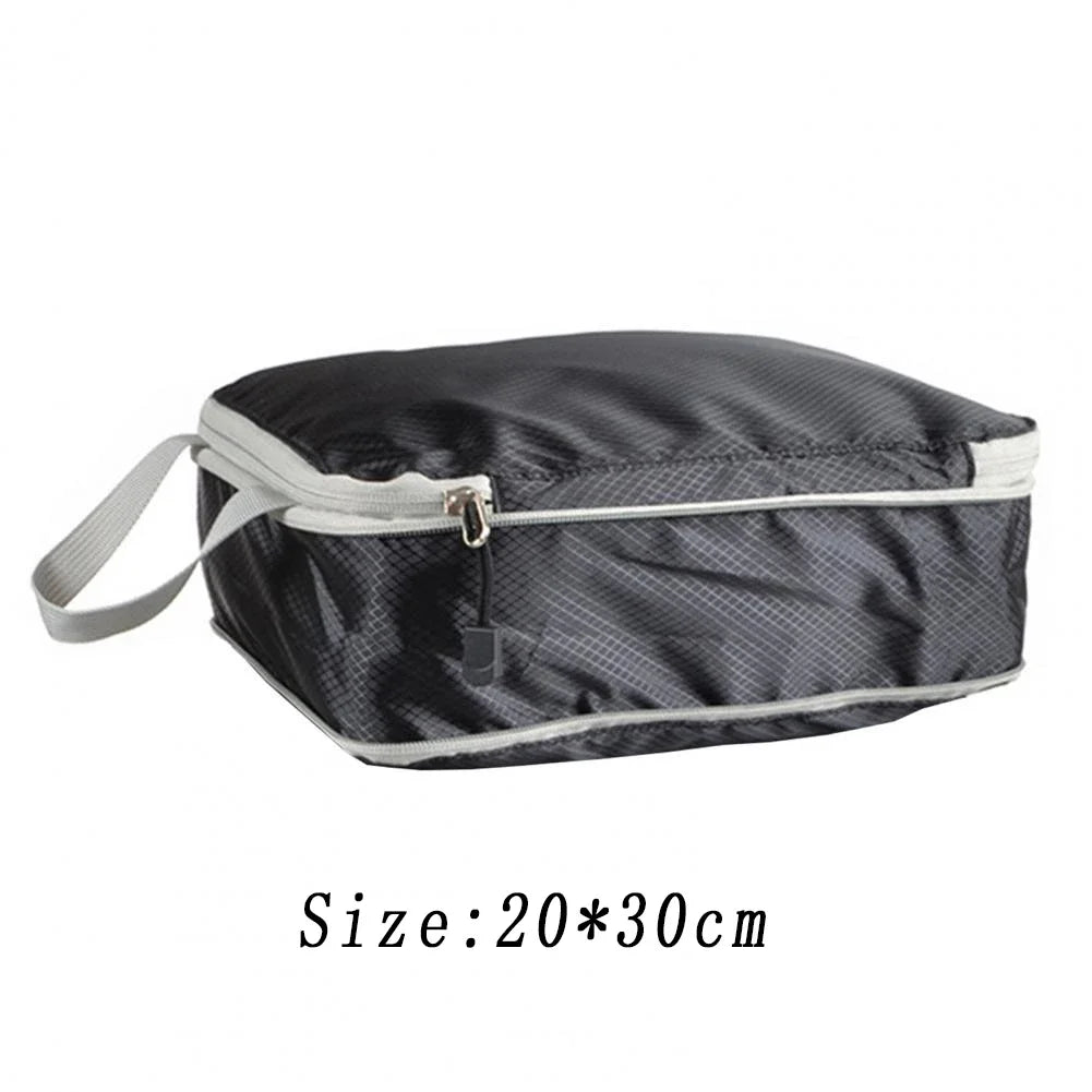 Travel Packing Cubes Set with Compression Zippers
