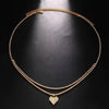 Rhinestone Water Drop Waist Chain