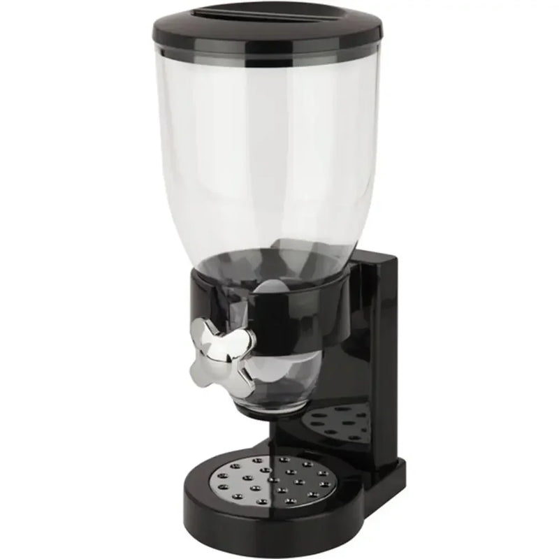 Dual-Control Dry Food Dispenser with Airtight Seal