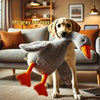 Soft Colorful Duck Plush Toy for Pets