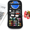 Compact Travel Sewing Kit with Zippered Organizer