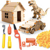 Kids Construction Tool Set with Cardboard Cutter and Toolbox