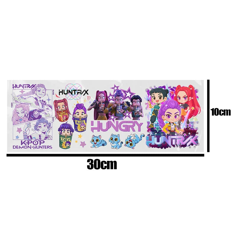 UV DTF Waterproof Transfer Stickers for Custom DIY Decor