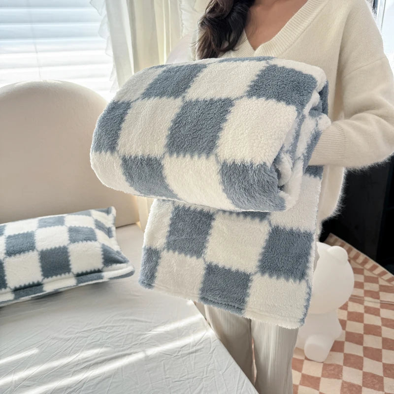 Panda Flannel Throw Blanket - Soft Plush Cover for Couch, Bed & Travel